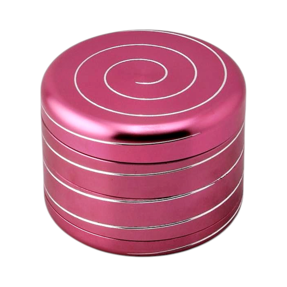 Illusion Style Metal Grinder-4 Piece-Pink