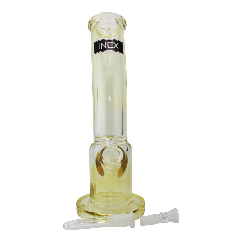 INEX Brand 12" Heavy Bent Straight Water Pipe-Yellow