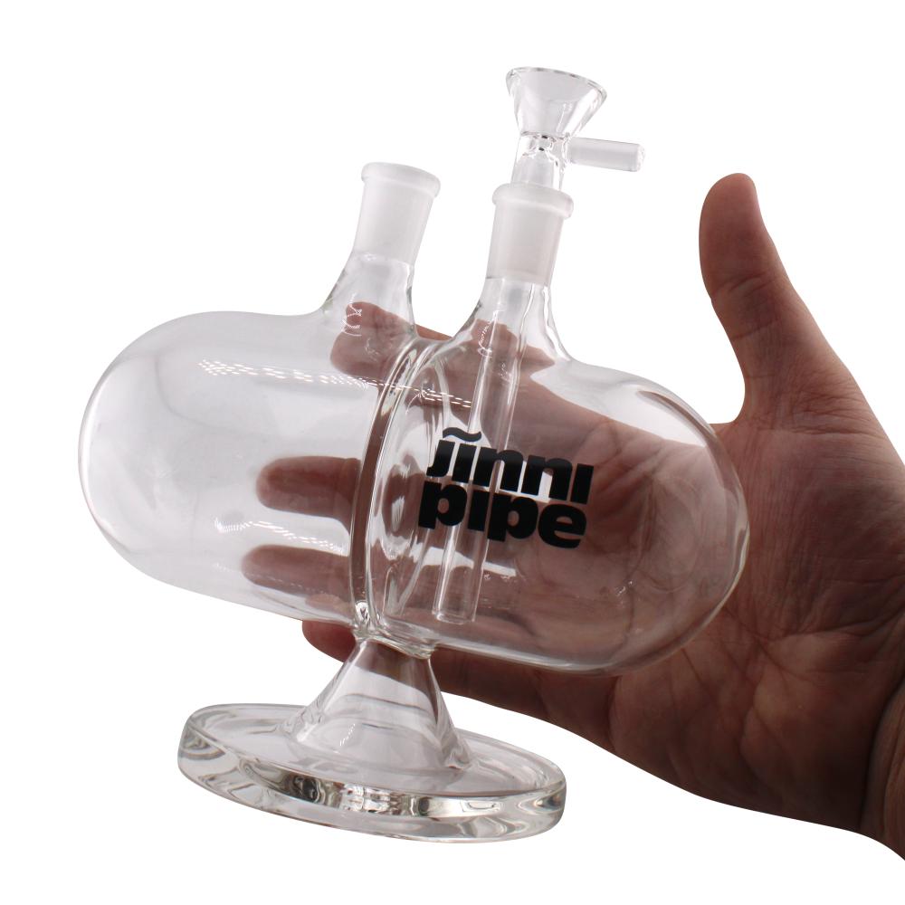 Jinni Pipe Gravity Water Pipe-Clear