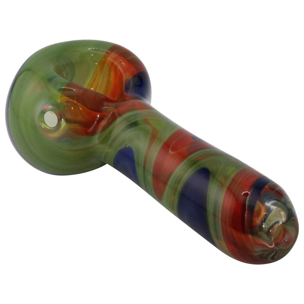 Karma Coil Glass Hand Pipe