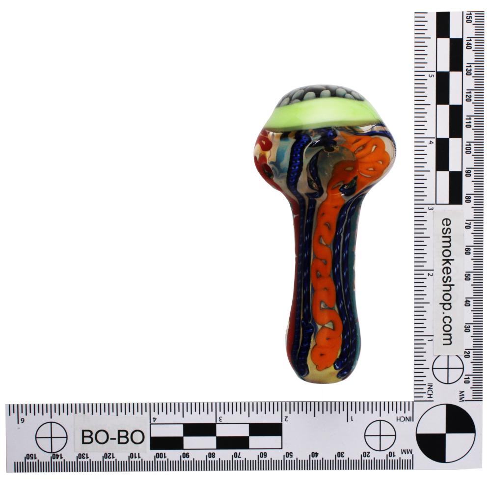 Kunzite Glass Hand Pipe-Mix