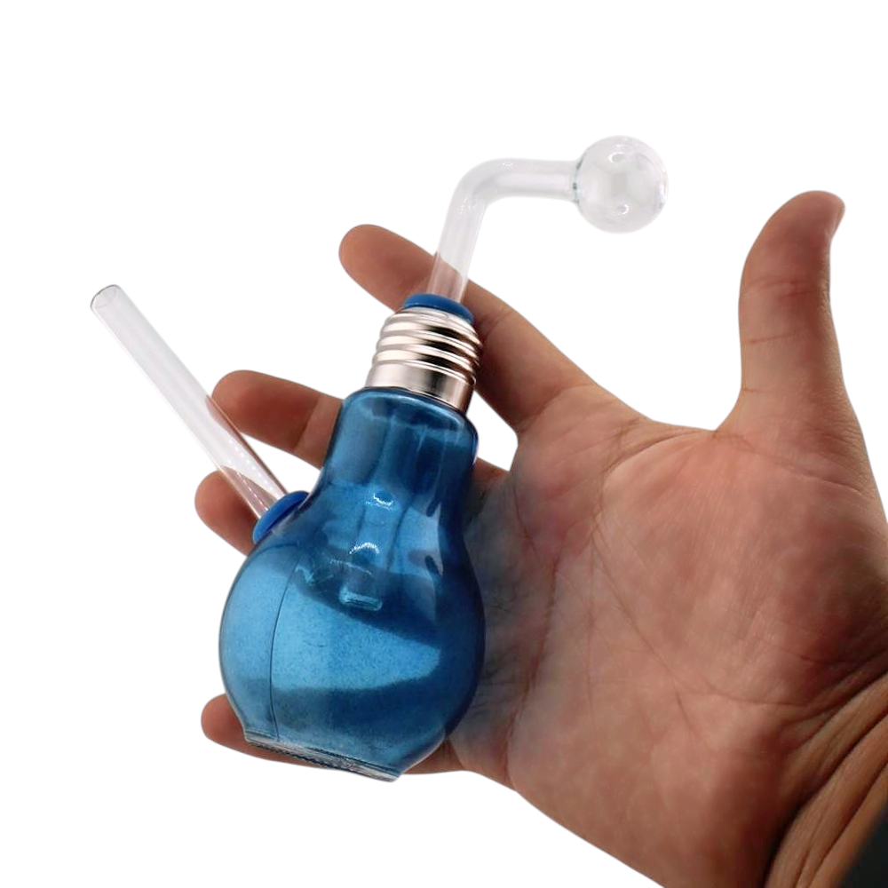 Lamp Design Oil Burner Bubbler-Blue