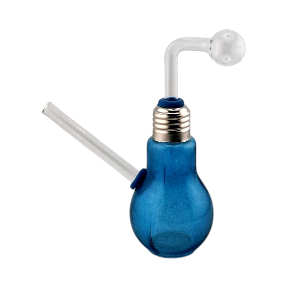 Lamp Design Oil Burner Bubbler-Blue