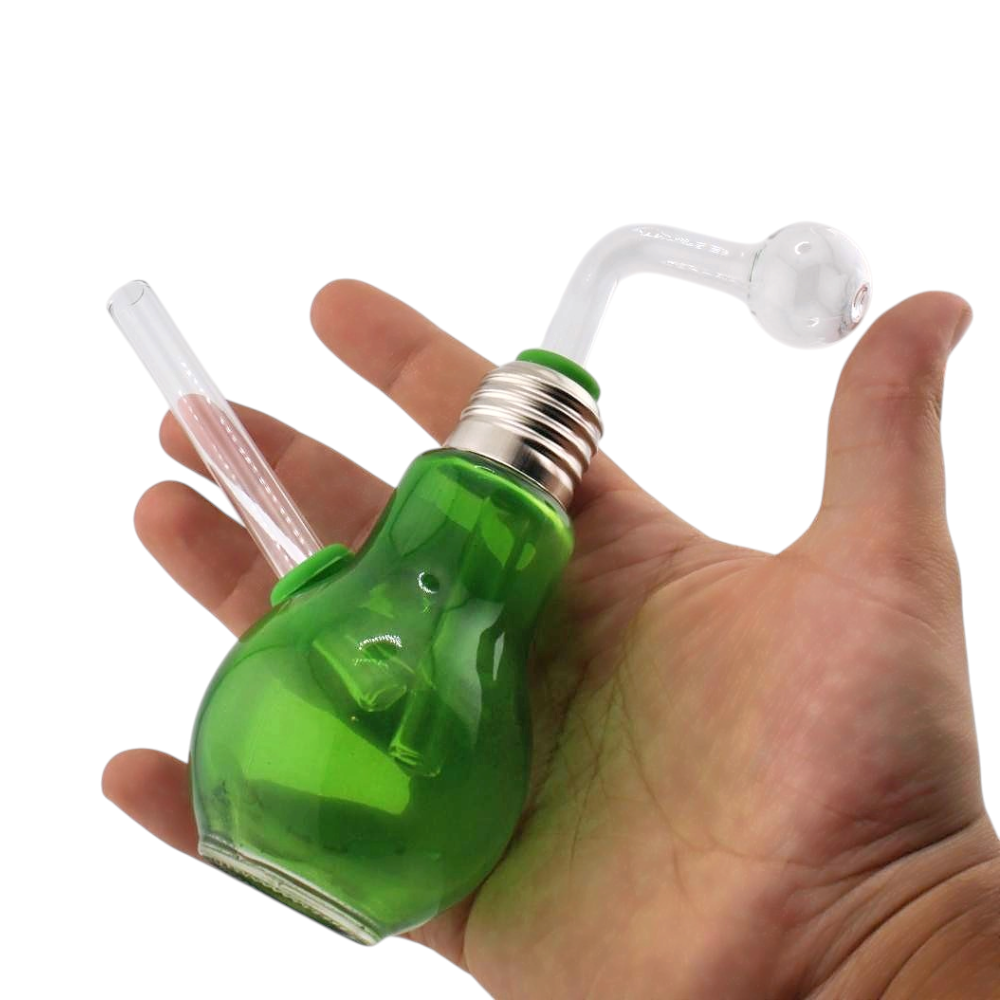 Lamp Design Oil Burner Bubbler-Green