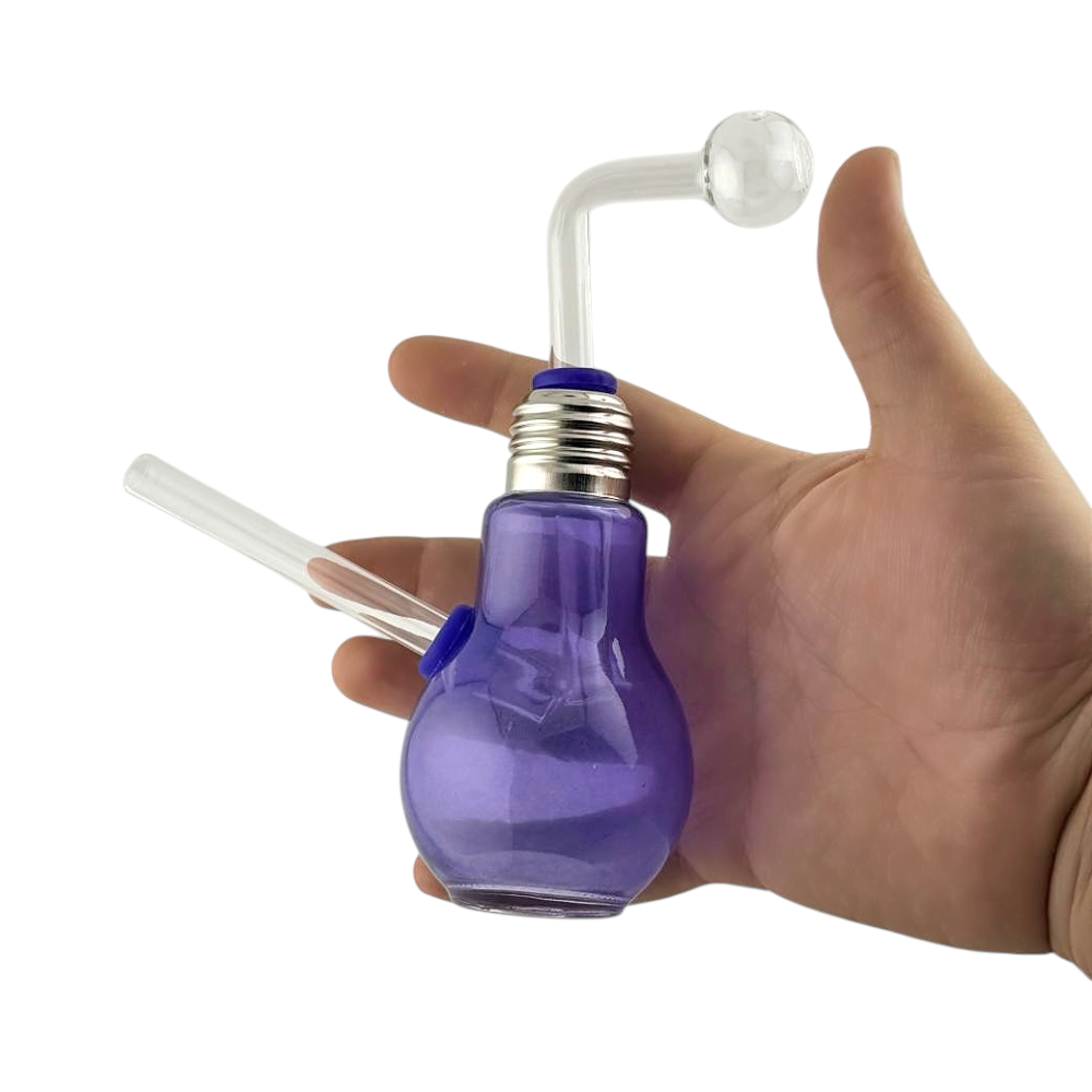 Lamp Design Oil Burner Bubbler-Purple
