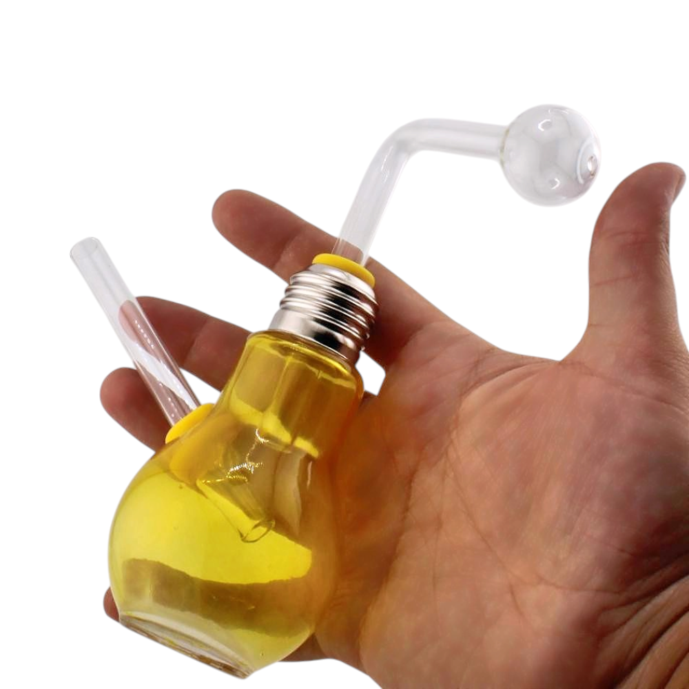Lamp Design Oil Burner Bubbler-Yellow
