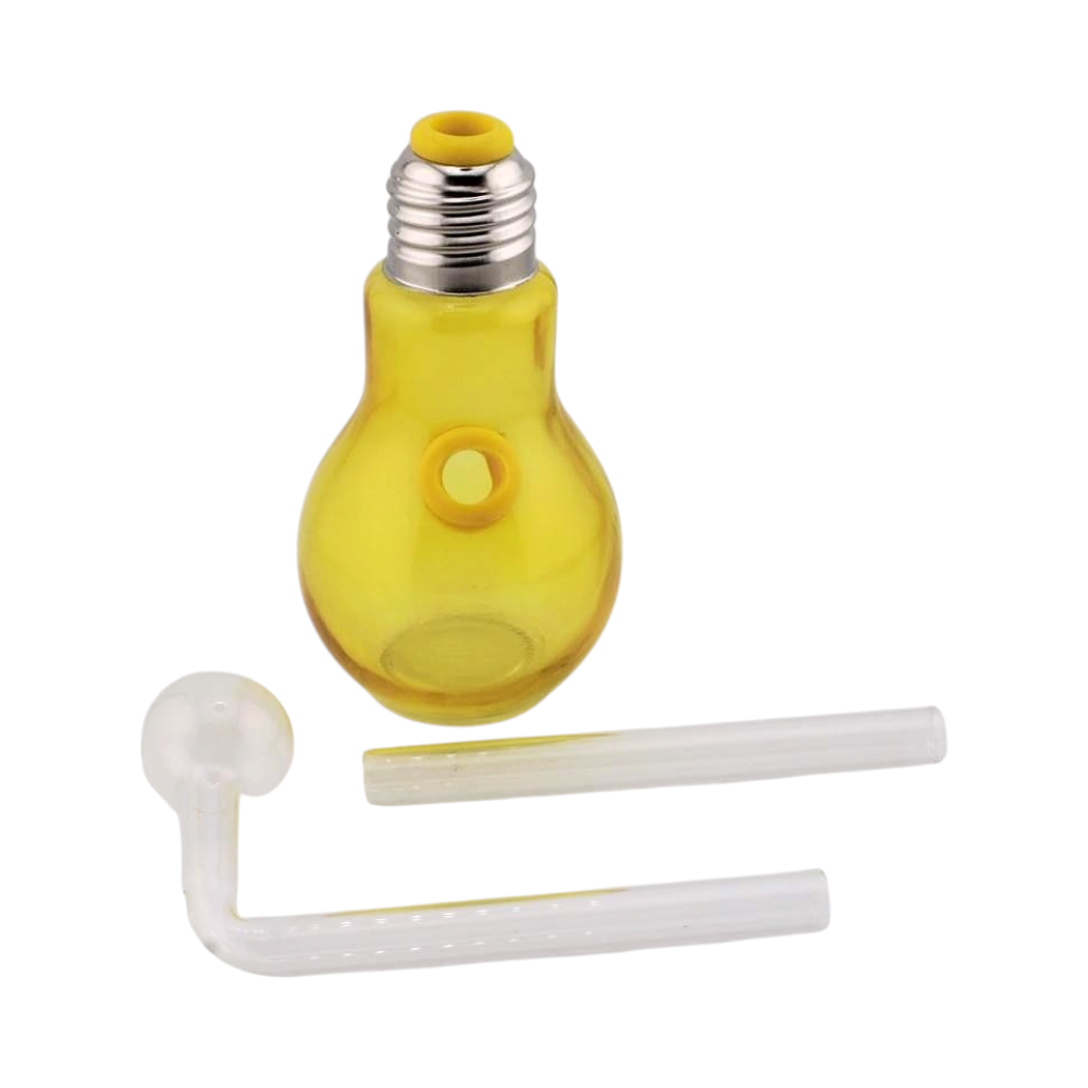Lamp Design Oil Burner Bubbler-Yellow