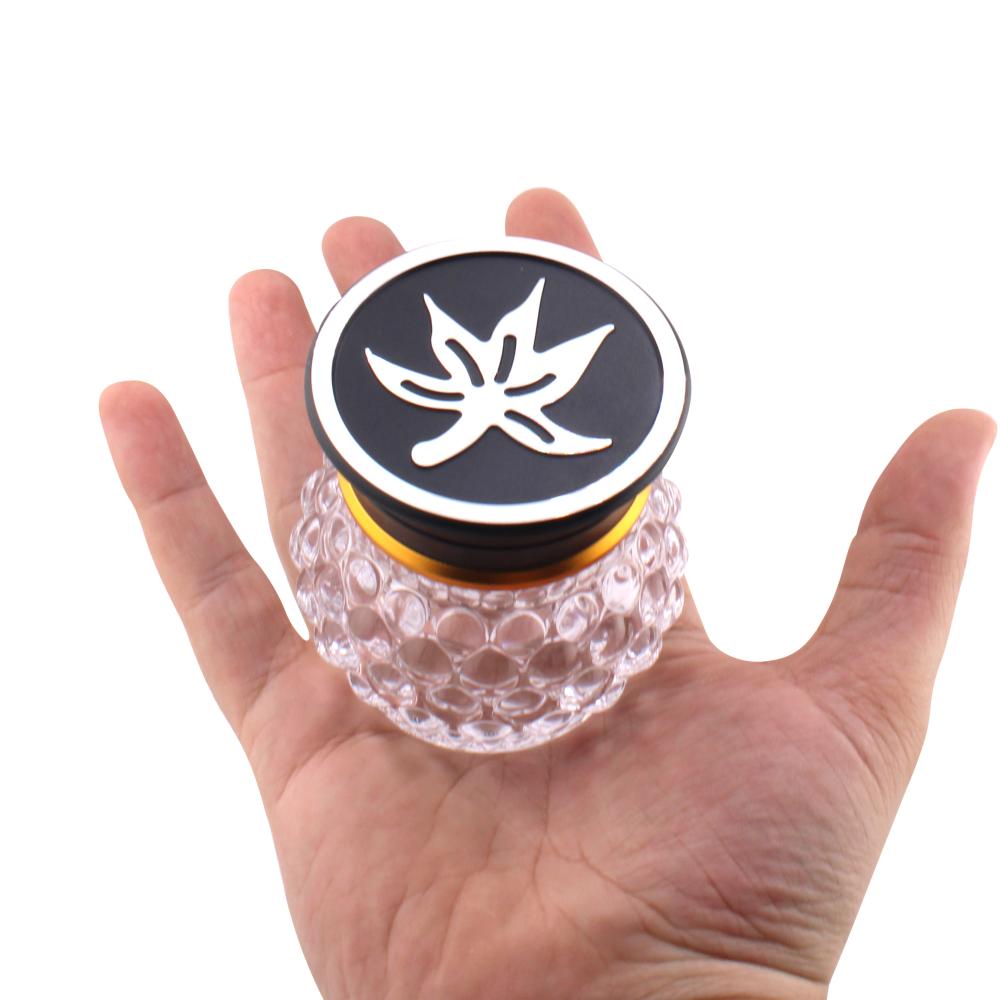 Leaf Metal Grinder-3 Piece-Black