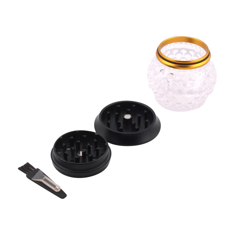 Leaf Metal Grinder-3 Piece-Black