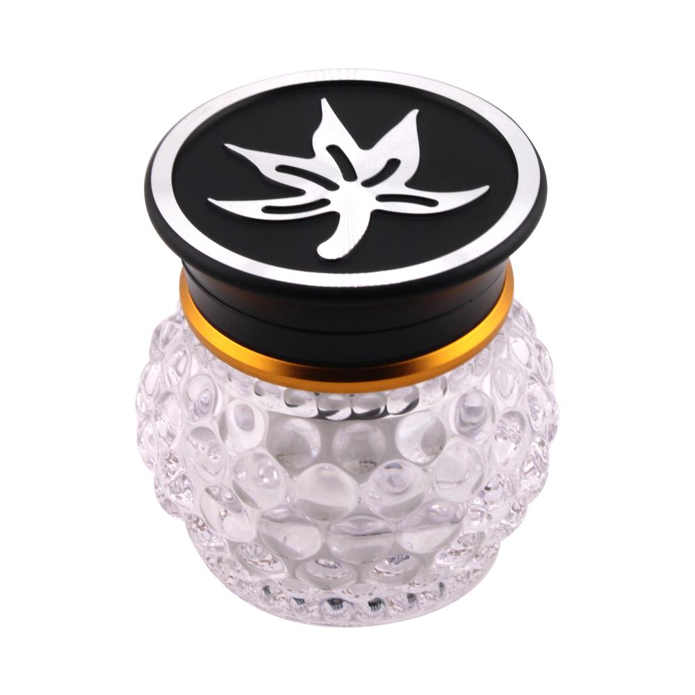 Leaf Metal Grinder-3 Piece-Black
