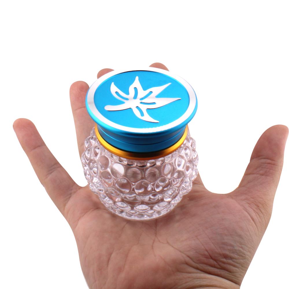 Leaf Metal Grinder-3 Piece-Blue