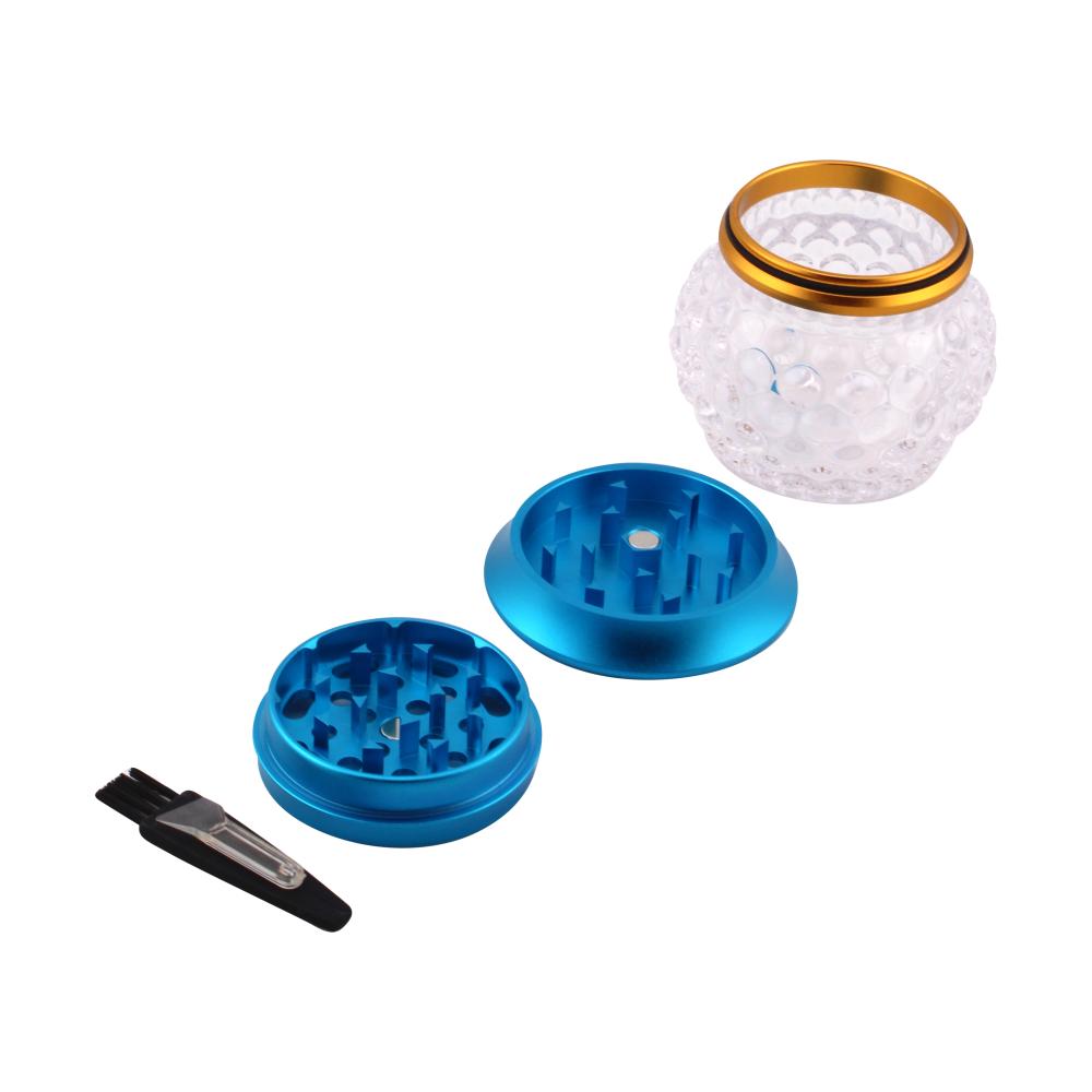 Leaf Metal Grinder-3 Piece-Blue