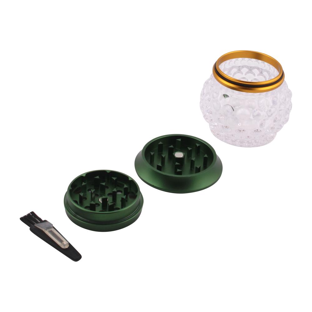 Leaf Metal Grinder-3 Piece-Dark Green