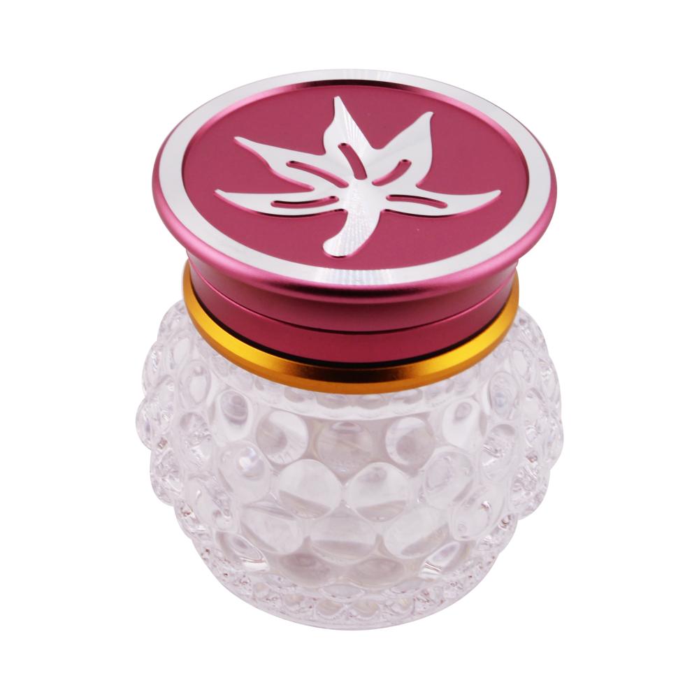 Leaf Metal Grinder-3 Piece-Pink