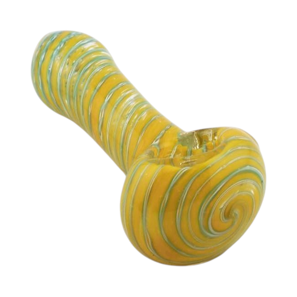 Line N192 Glass Hand Pipe-Yellow