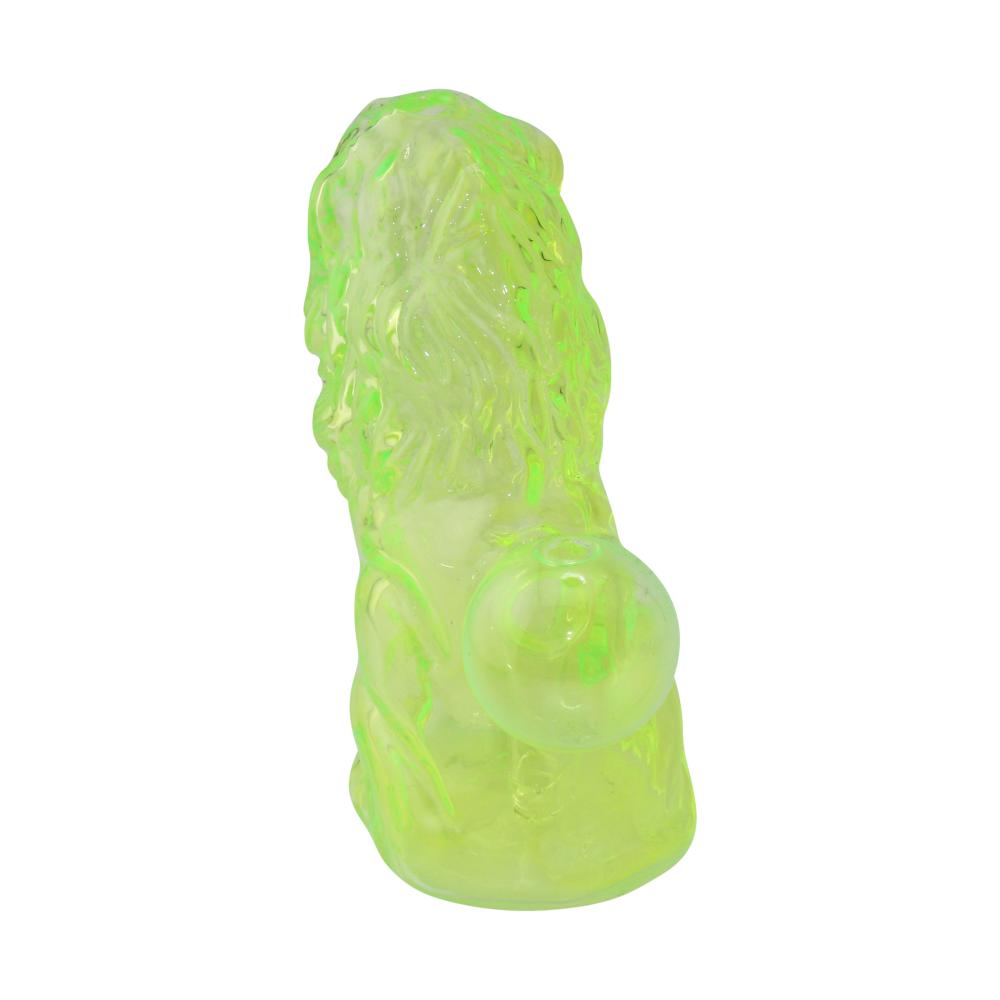 Lion Oil Burner Bubbler-Lawn Green