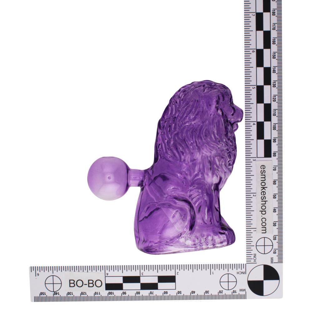 Lion Oil Burner Bubbler-Purple