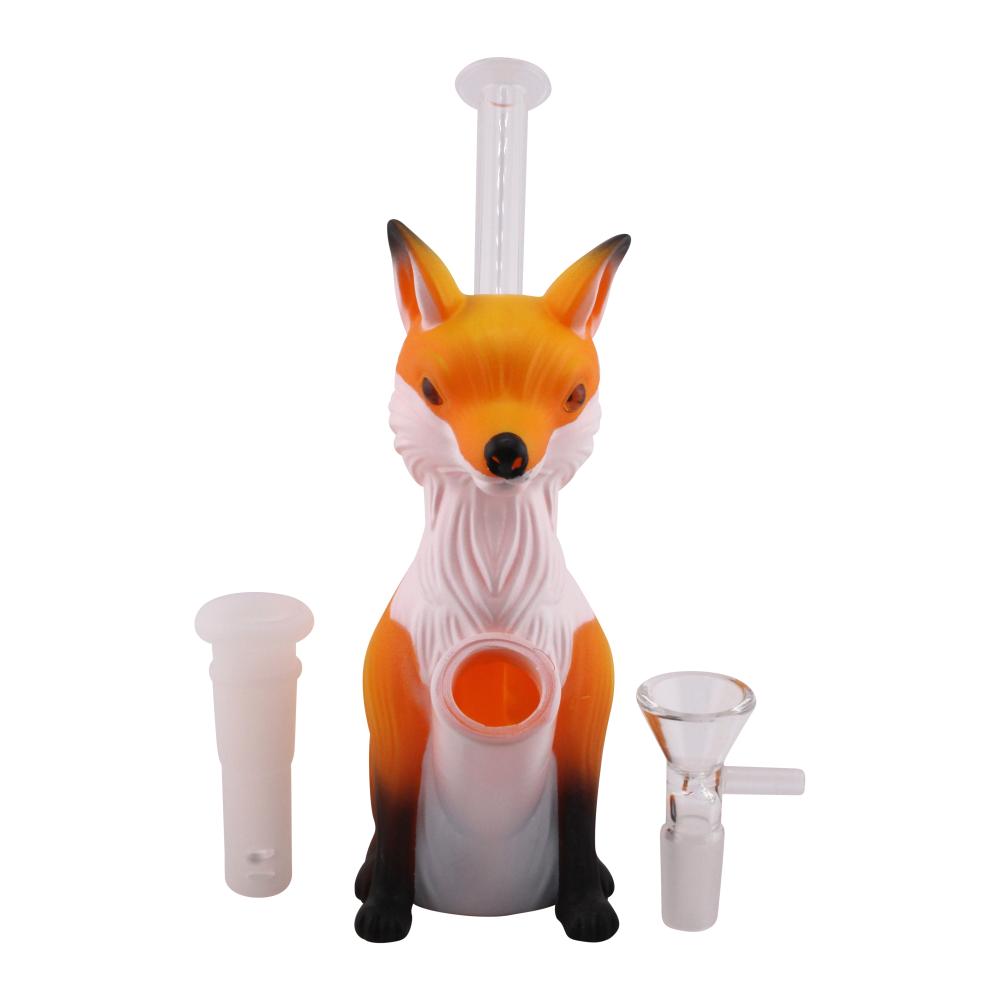 Little Fox Plastic Water Pipe-Orange