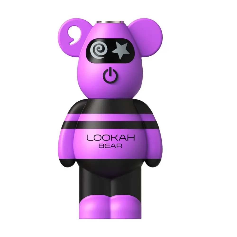 LOOKAH Bear Vape Battery - Purple