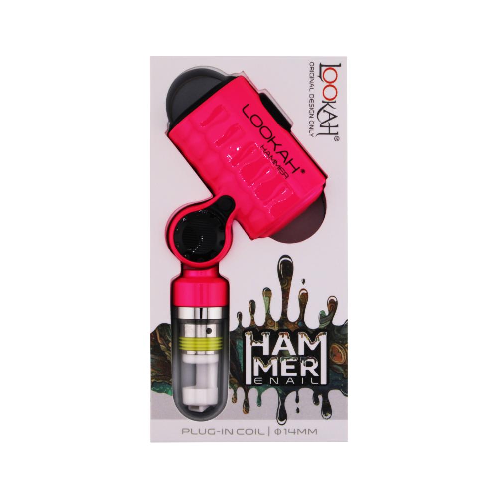 Lookah Hammer 14mm E-Nail-Pink