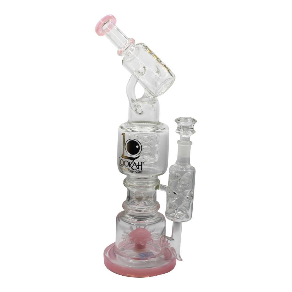 Lookah Microscope Triple Stack Multi Chamber Perc Water Pipe