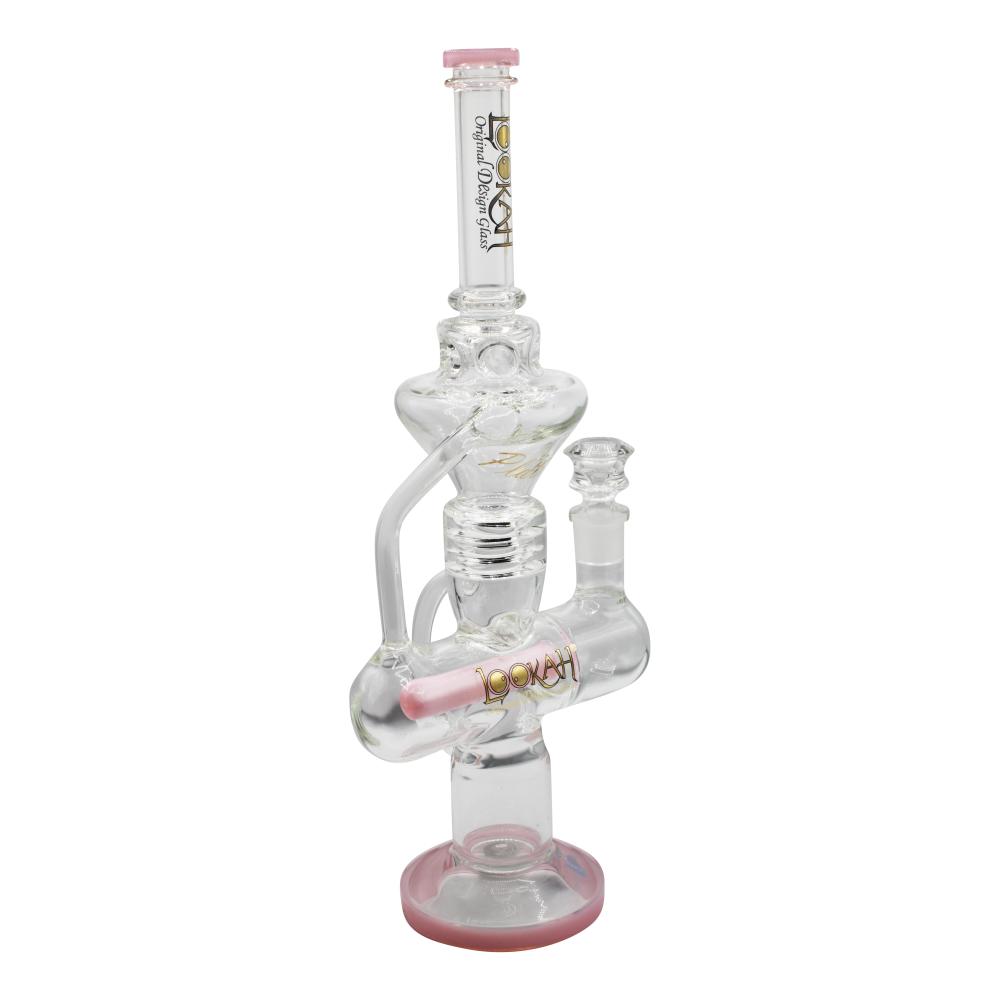 Lookah Platinum Princess Water Pipe-Pink