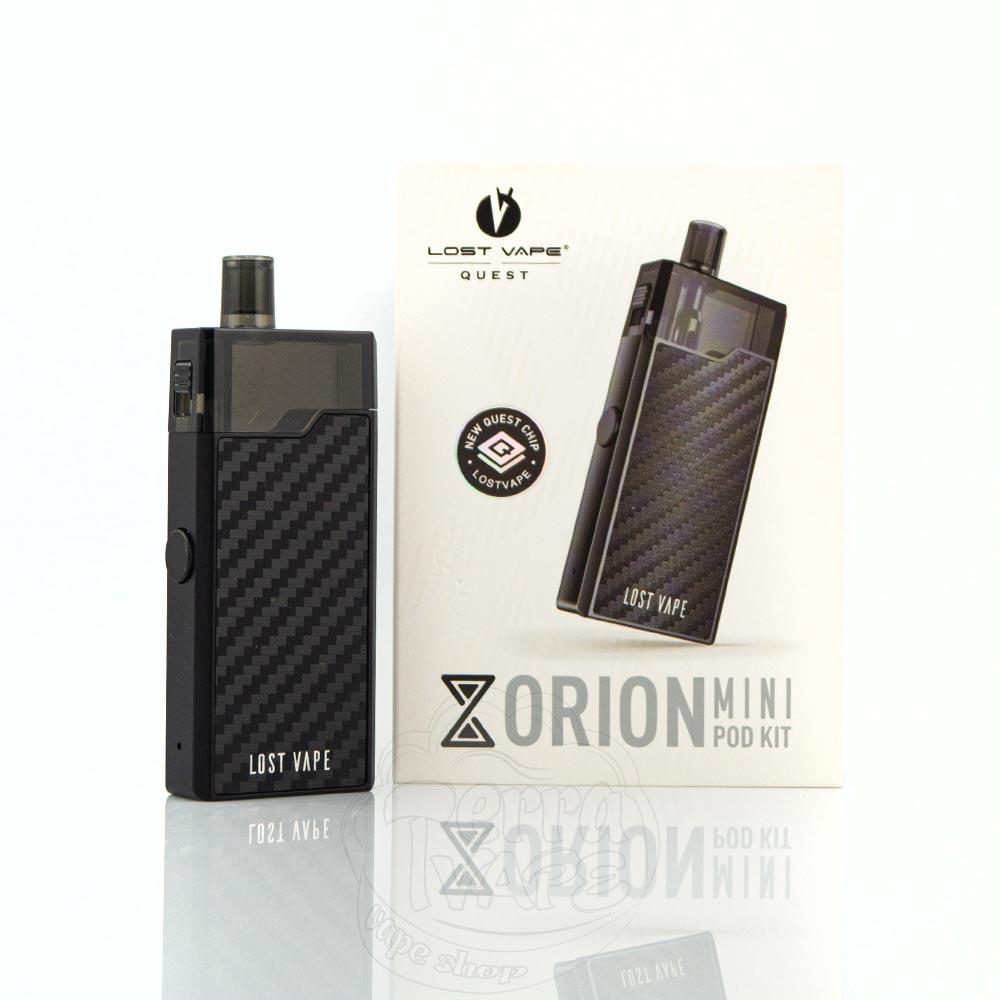 Lost Vape Quest Orion Mini Pod Kit-Black Carbon Fiber