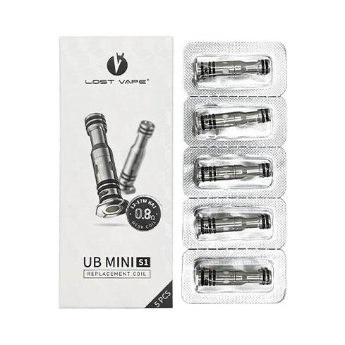 Lost Vape Quest Ub Mini S1 Replacement Coil 0.8 5pcs