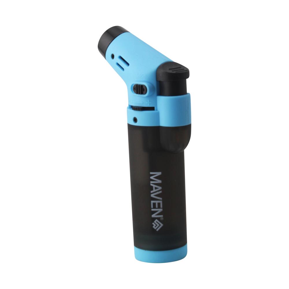 Maven Alpha Single Flame Torch Lighter-Blue