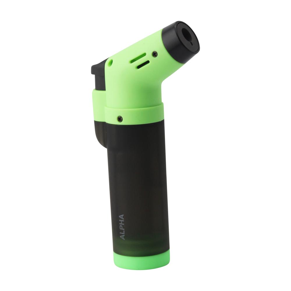 Maven Alpha Single Flame Torch Lighter-Light Green