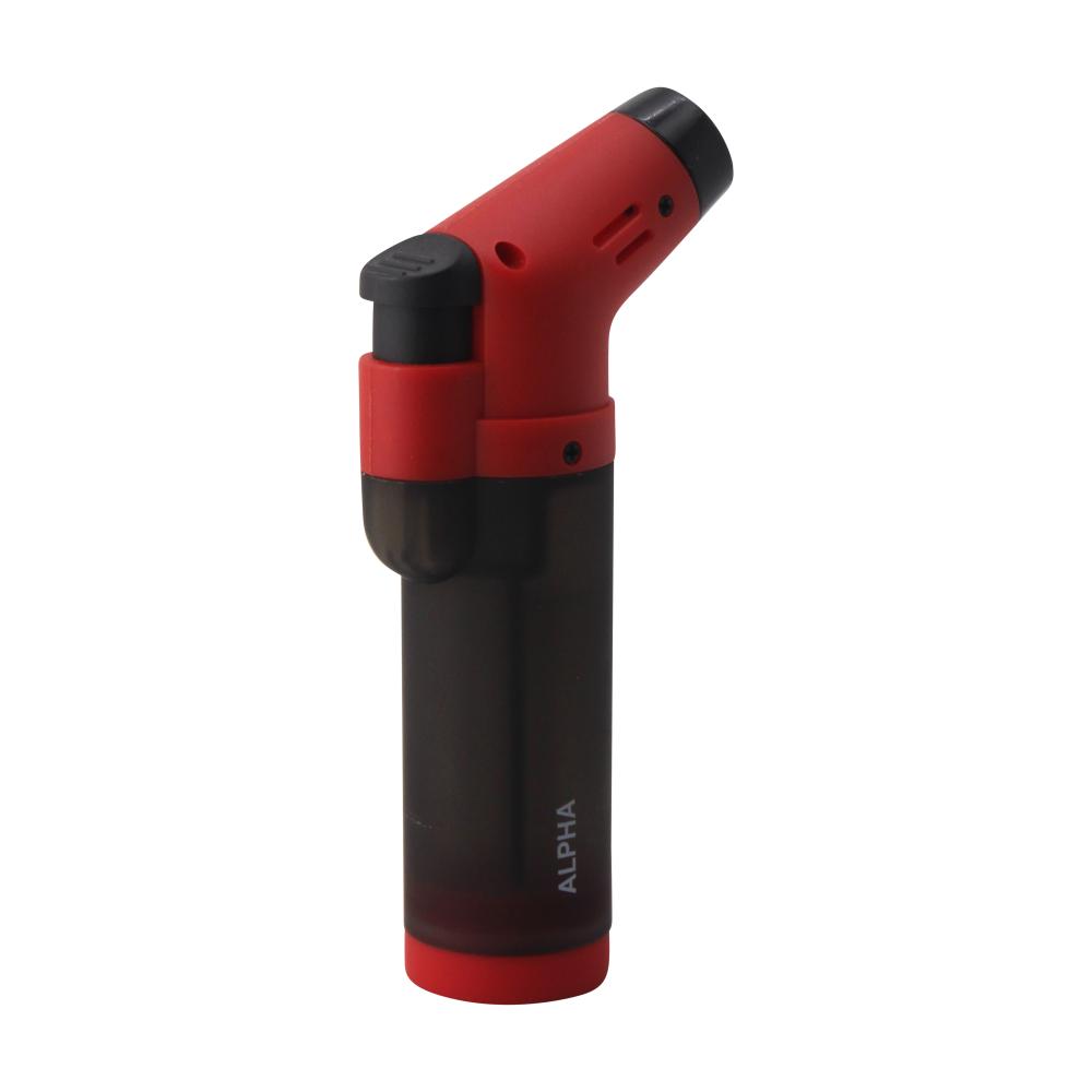 Maven Alpha Single Flame Torch Lighter-Red