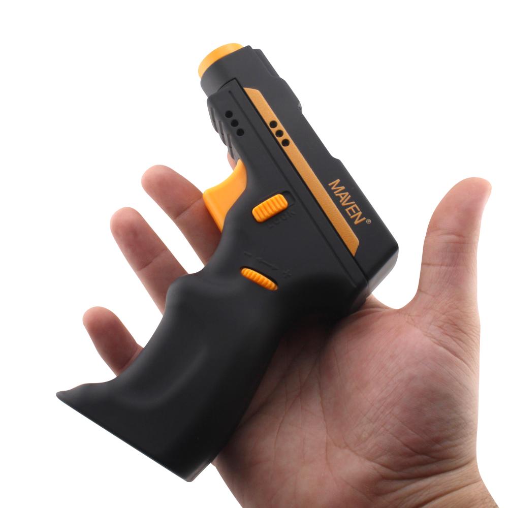Maven Model K II Single Flame Torch Lighter-Yellow