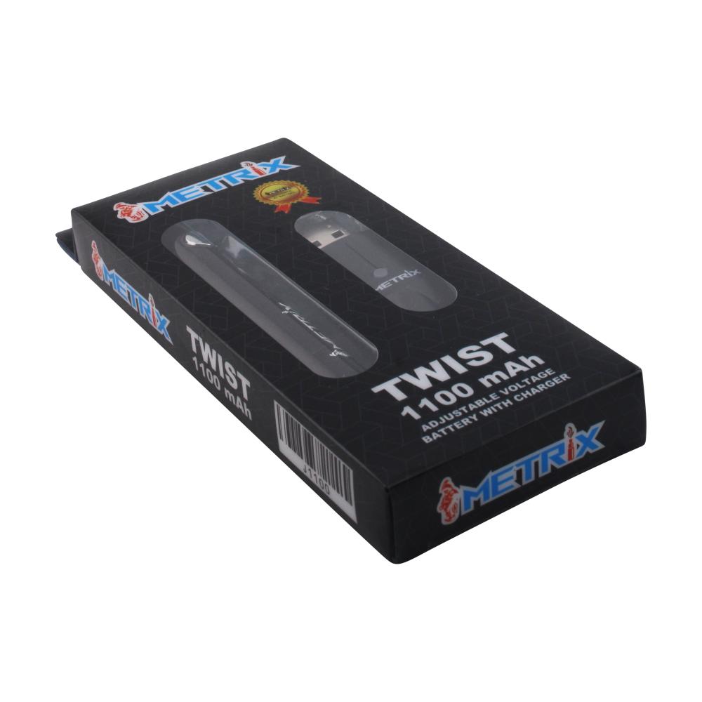 Metrix Variable Voltage Battery 1100mah-Black