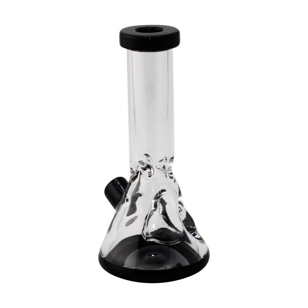 Mini Beaker Dry Hand Pipe-Black