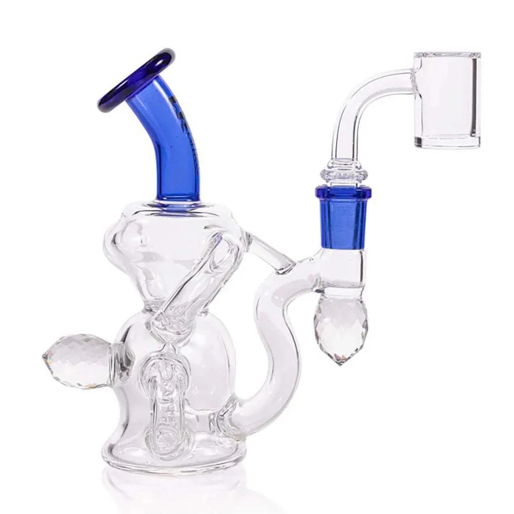 MK100 Glass Compact Crystal Recycler - Blue