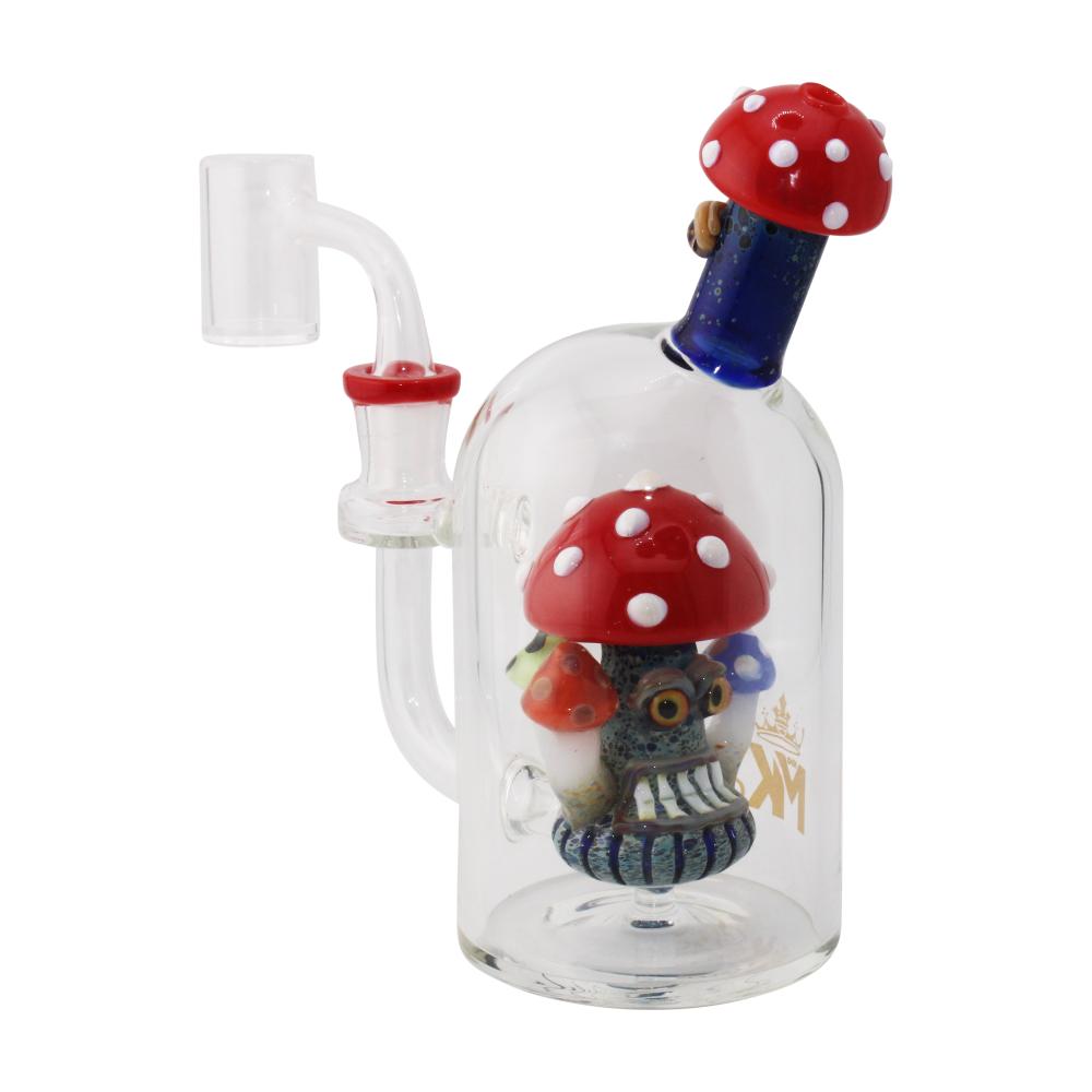 MK100 Glass Water Pipe-Red