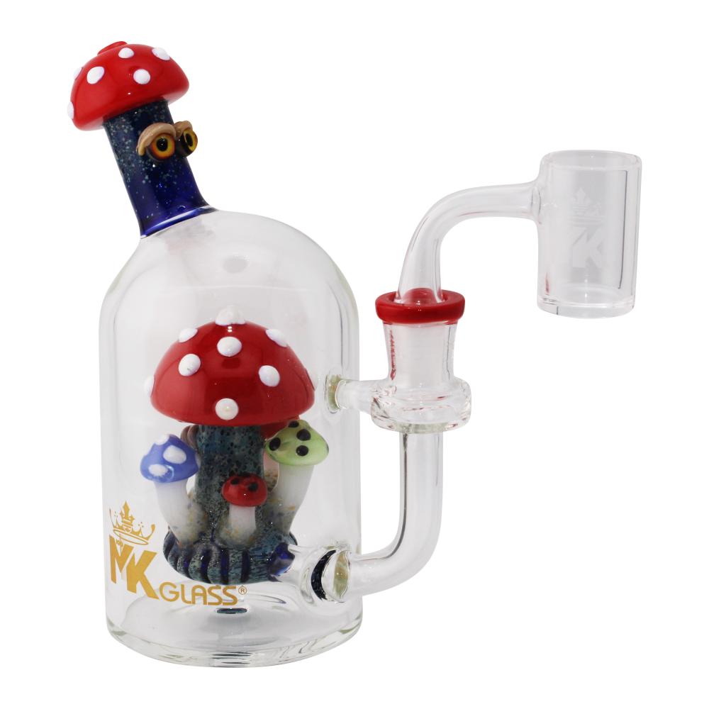 MK100 Glass Water Pipe-Red