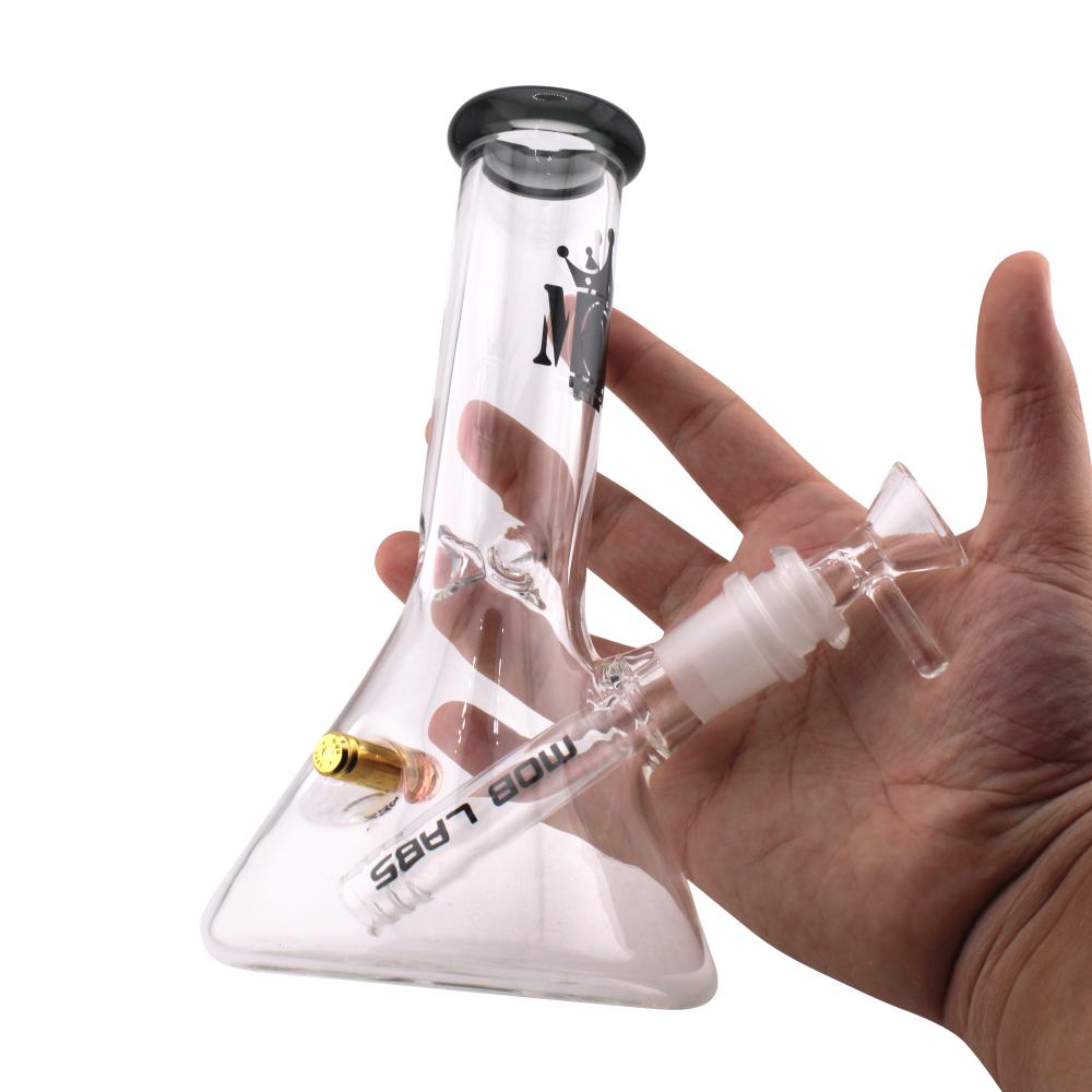 Mob Glass Water Pipe-Black