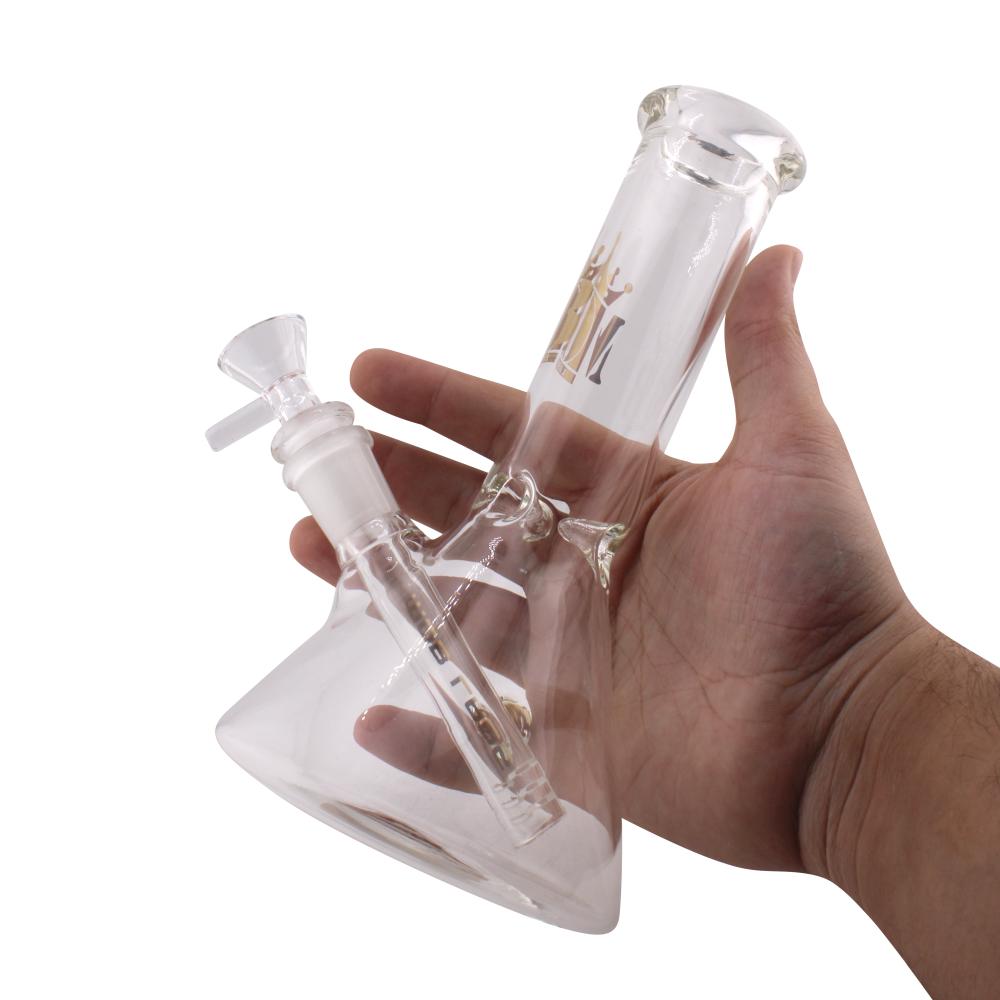 Mob Glass Water Pipe-Gold