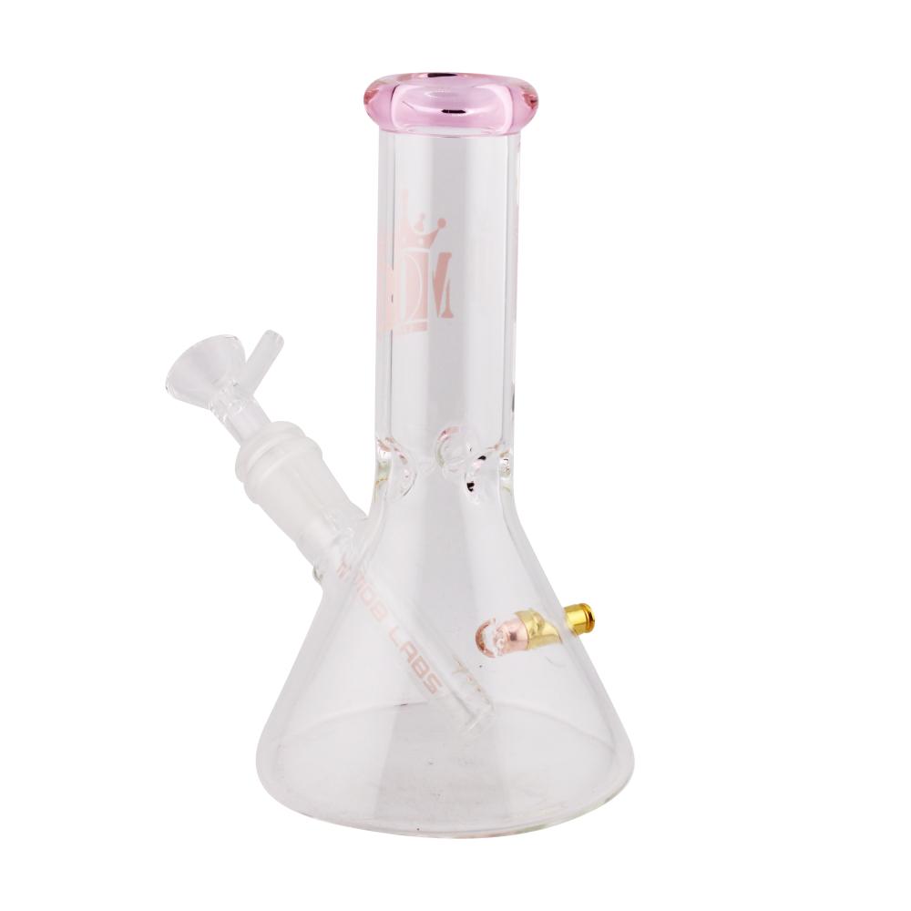 Mob Glass Water Pipe-Pink