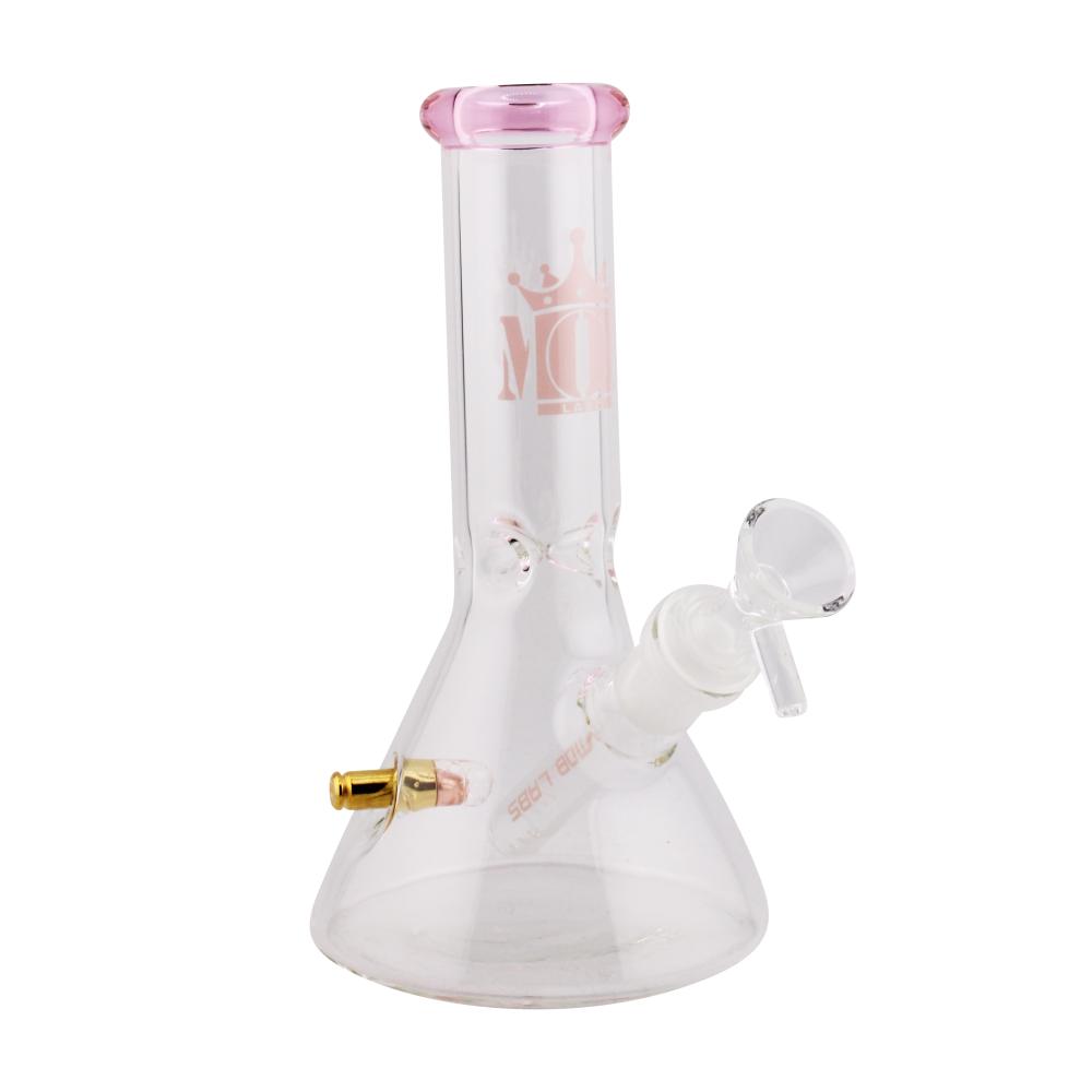 Mob Glass Water Pipe-Pink