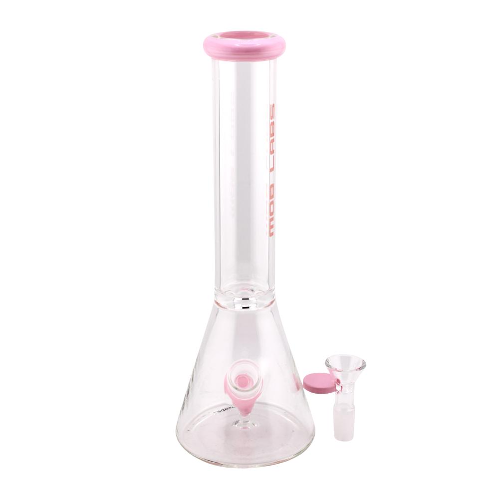 Mob Labs Heart Glass Water Pipe-Light Pipe