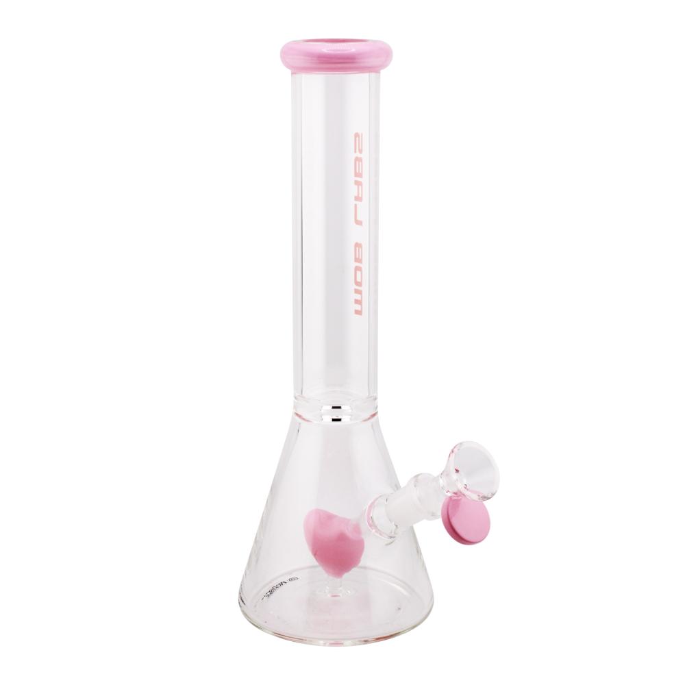 Mob Labs Heart Glass Water Pipe-Light Pipe