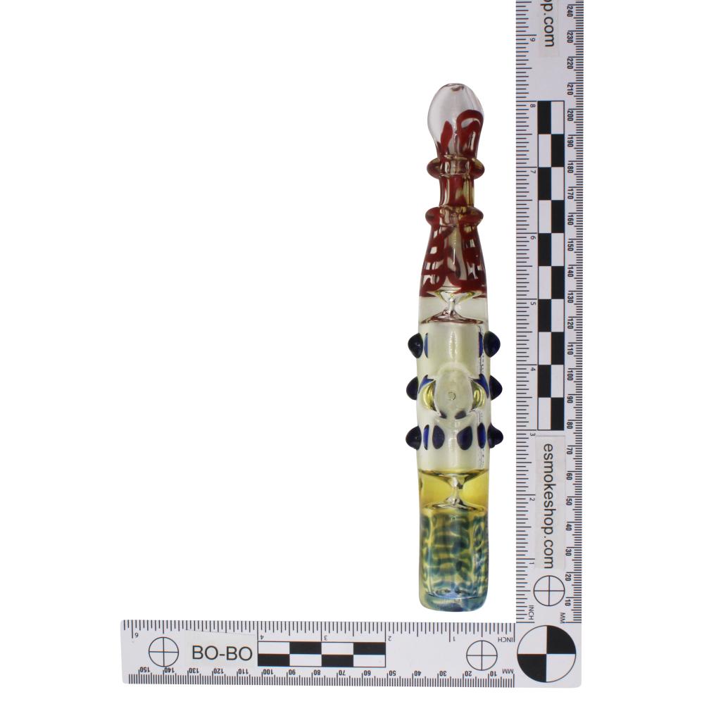 Molten Dream Glass Hand Pipe-Brown