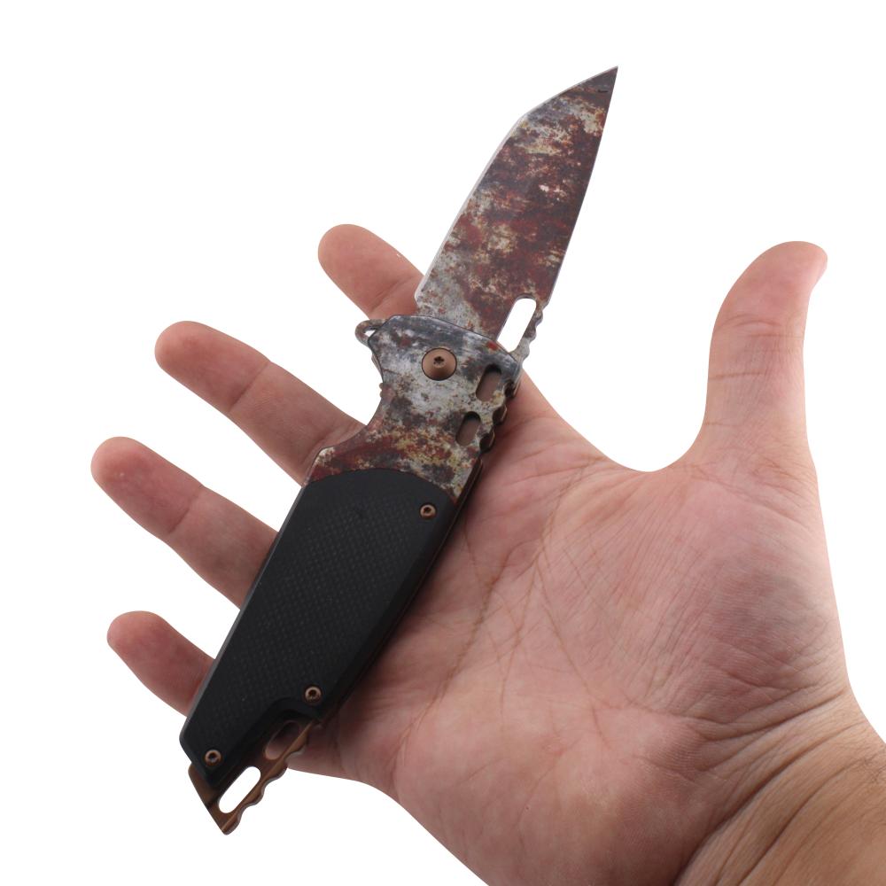 MTech Spring Assisted Folding Metal Pocket Knife-Black Mix
