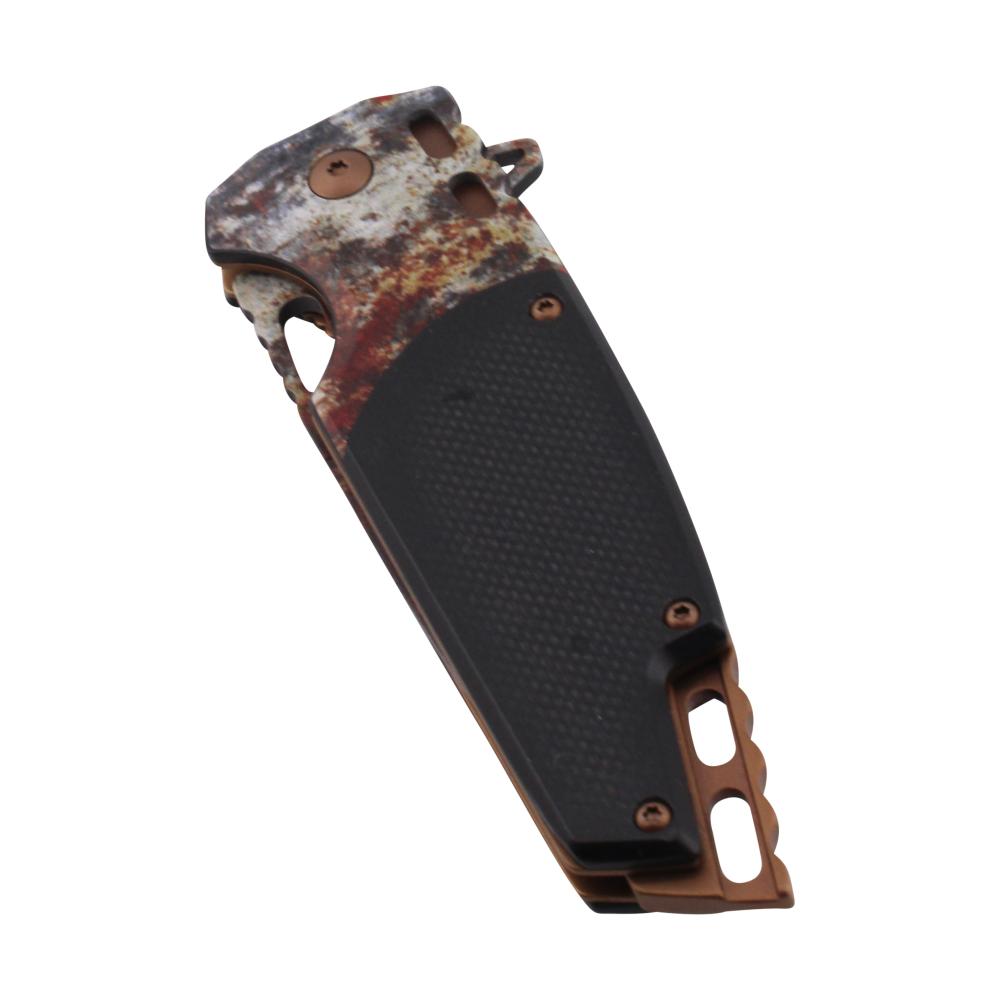 MTech Spring Assisted Folding Metal Pocket Knife-Black Mix