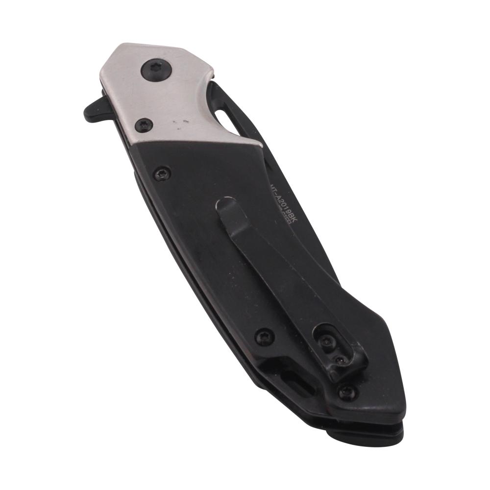 MTech USA N09 Folding Metal Pocket Knife-Black