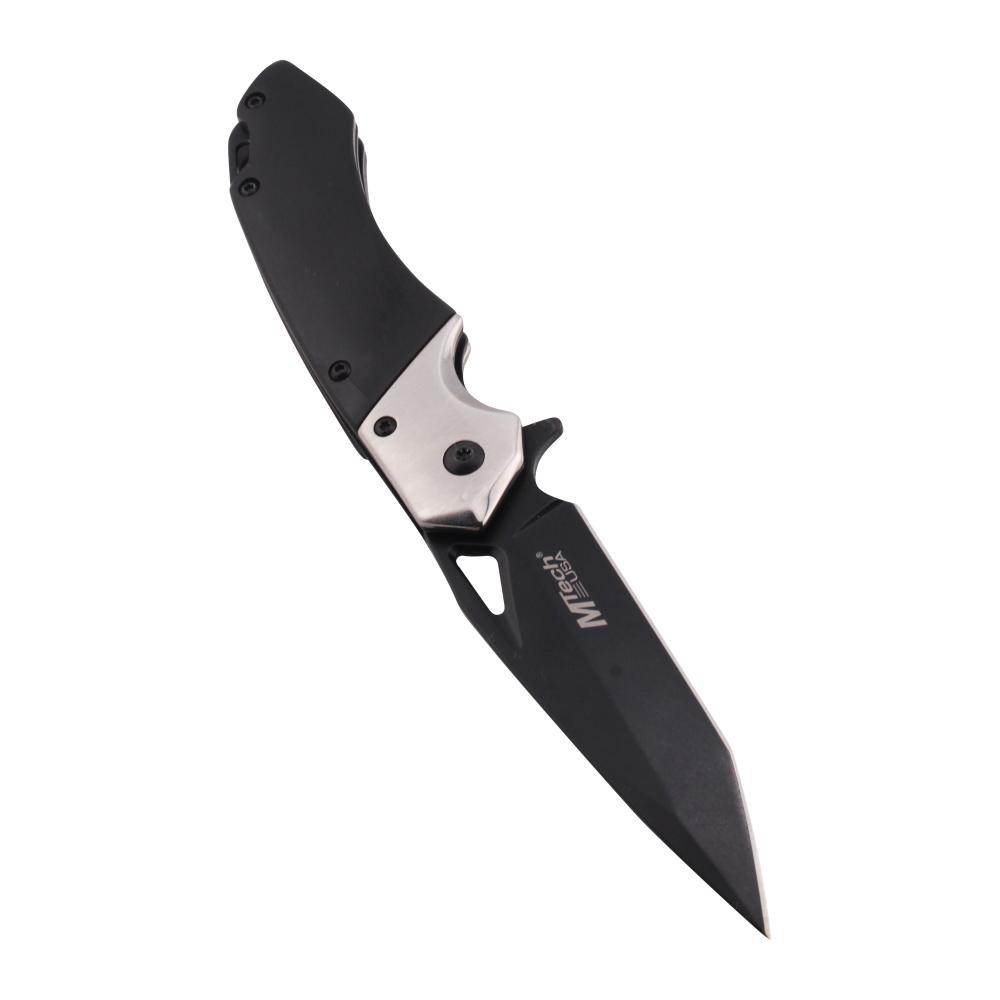 MTech USA N09 Folding Metal Pocket Knife-Black