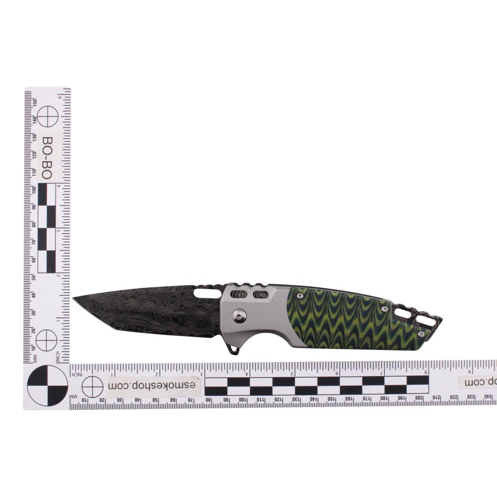 MTech USA Wink Folding Handle Metal Pocket Knife-Green