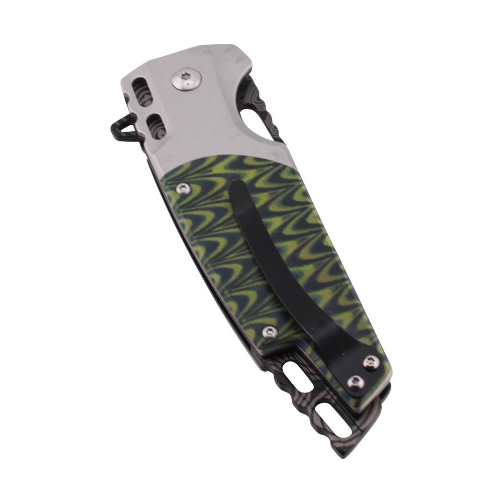 MTech USA Wink Folding Handle Metal Pocket Knife-Green